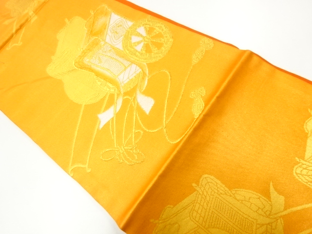 JAPANESE NAGOYA OBI / WOVEN CARRIAGE